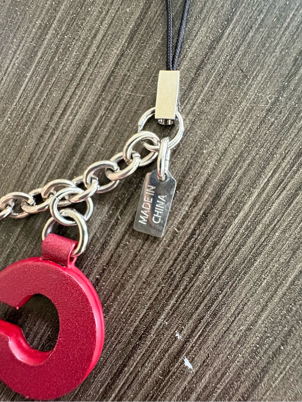 Coach Leather Letters Bag Charm Y2K - Picture 8 of 13